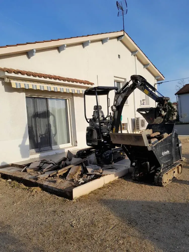 Démolition de Bâtiment ou Maison près de Mâcon 